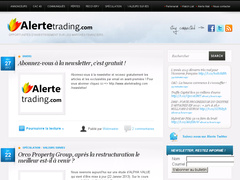 Détails : Alerte Trading / AT et AF sur smallcap et middle caps
