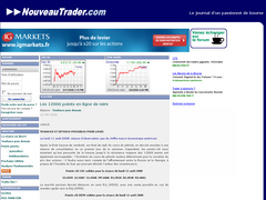 Détails : NouveauTrader.com - le journal d'un passionné de bourse
