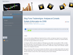 Détails : Blog Forex Traderenligne: Analyses et Conseils 