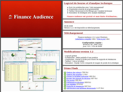 Finance Audience - Logiciel de bourse et d'analyse technique