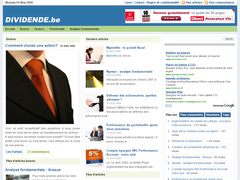 Dividende.be - Bourse, finance en Belgique et en France.