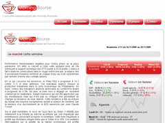 Morning Bourse, l'actualité hebdomadaire