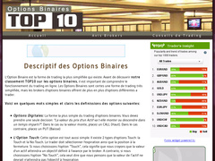 Détails : Options Binaires Top 10