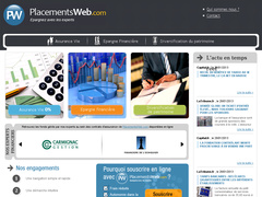 Détails : Placements assurance vie - Placements Web