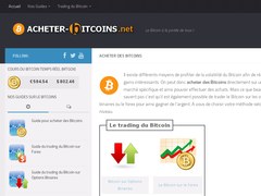 Détails : Trader le bitcoin sur les options binaires