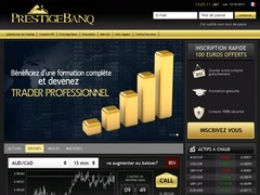 Détails : Prestigebanq, une plateforme de trading