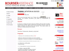 BoursierAssistance Formation trading
